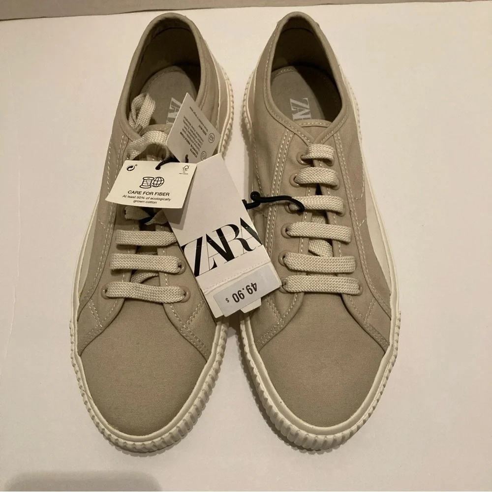 Zara Women’s Platform Athletic Tennis Shoes‎ Sneakers Size 9